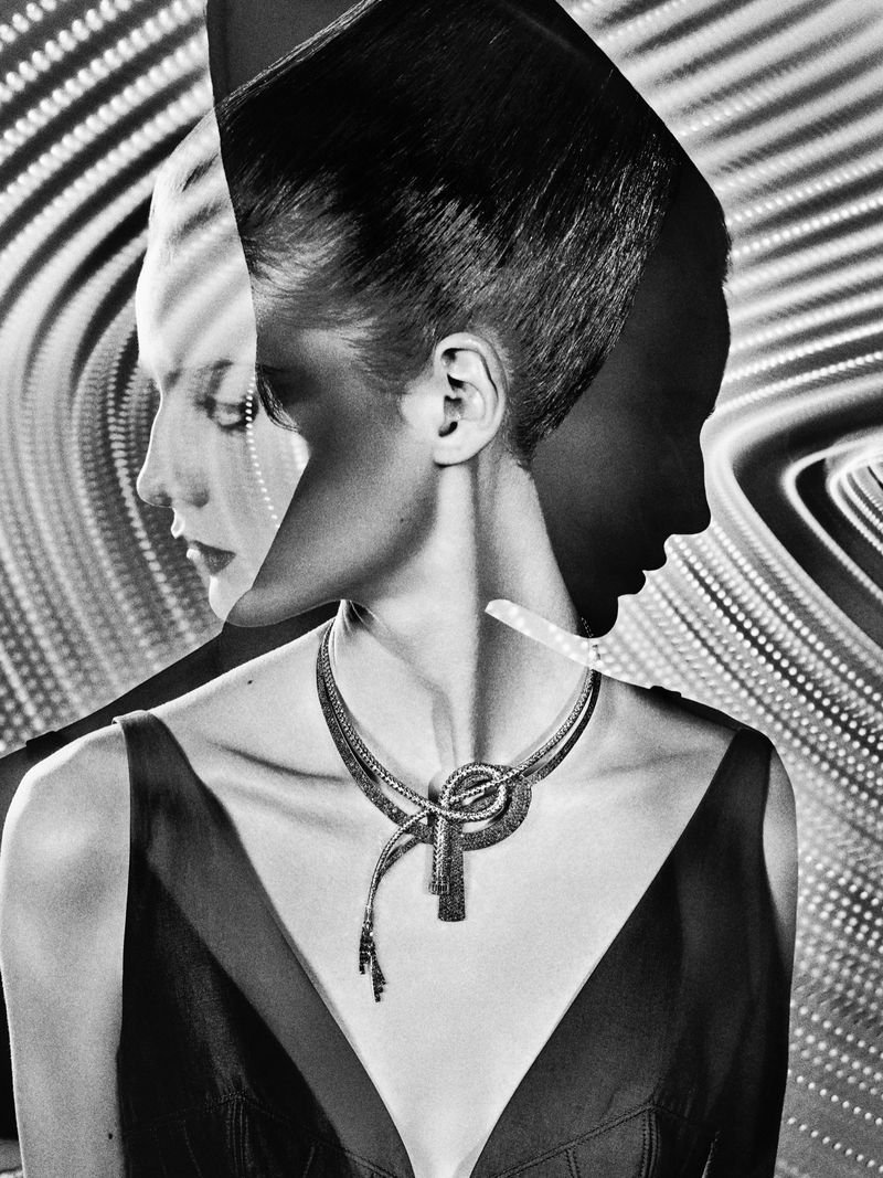 Hermès High Jewelry 'Les Jeux de L'ombre' Elizaveta Porodina ...